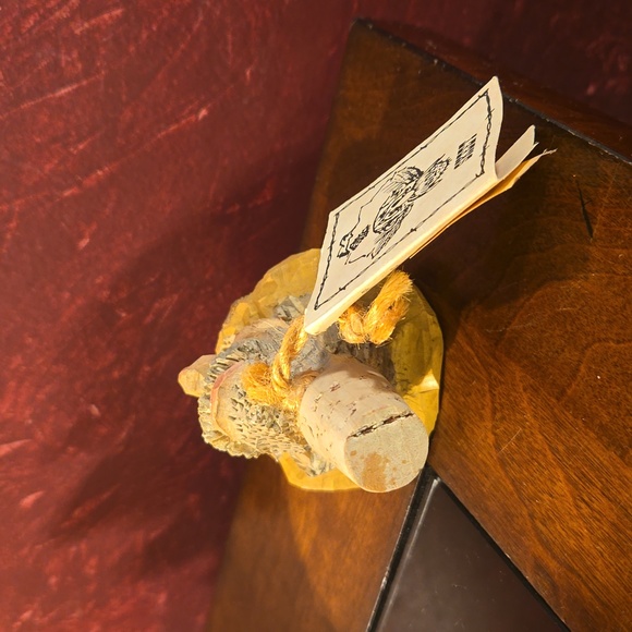 VINTAGE 1990s - CHRIS HAMMACK HAND CARVED SPIT N WHITTLE BOTTLE STOPPER "SKEET" - Picture 7 of 8